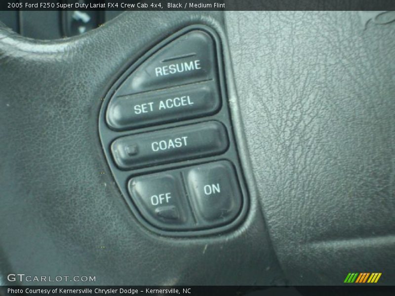 Black / Medium Flint 2005 Ford F250 Super Duty Lariat FX4 Crew Cab 4x4