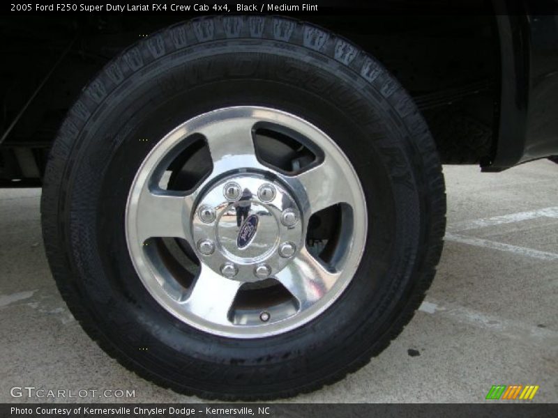 Black / Medium Flint 2005 Ford F250 Super Duty Lariat FX4 Crew Cab 4x4