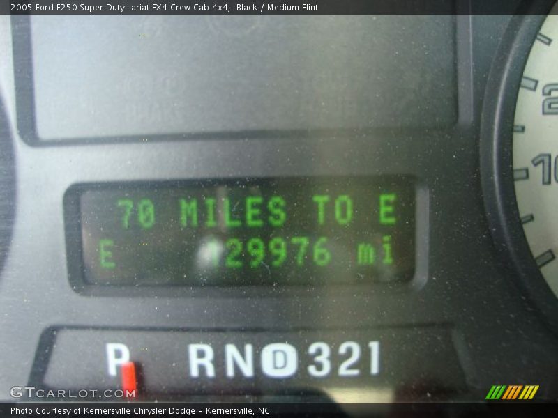 Black / Medium Flint 2005 Ford F250 Super Duty Lariat FX4 Crew Cab 4x4