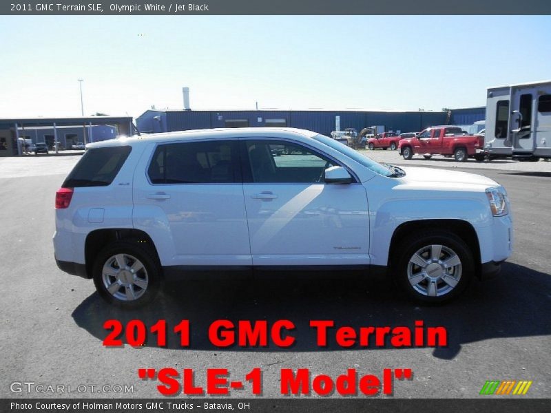 Olympic White / Jet Black 2011 GMC Terrain SLE