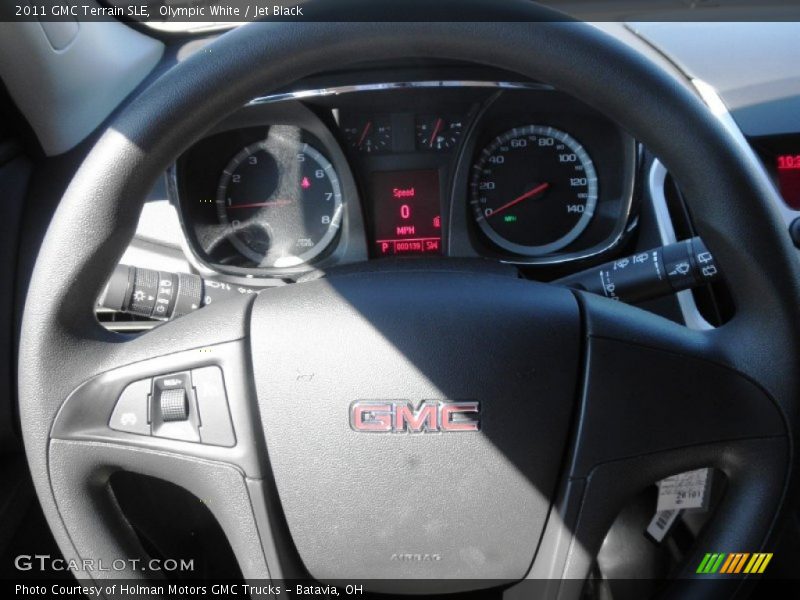 Olympic White / Jet Black 2011 GMC Terrain SLE