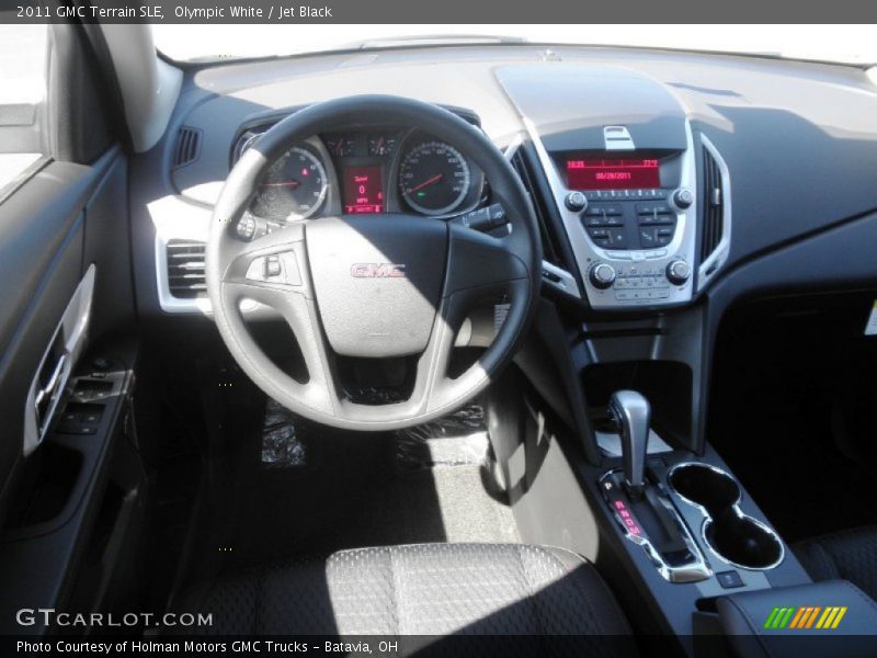 Olympic White / Jet Black 2011 GMC Terrain SLE