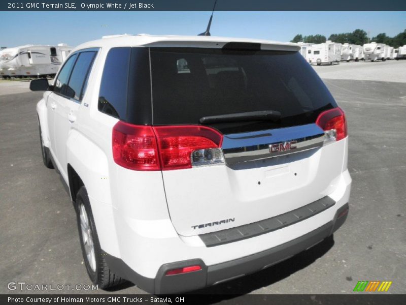 Olympic White / Jet Black 2011 GMC Terrain SLE