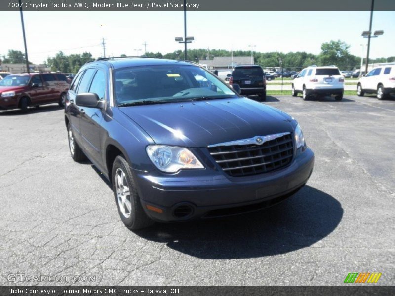 Modern Blue Pearl / Pastel Slate Gray 2007 Chrysler Pacifica AWD