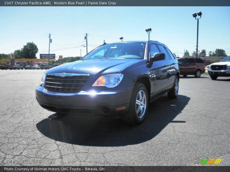 Modern Blue Pearl / Pastel Slate Gray 2007 Chrysler Pacifica AWD