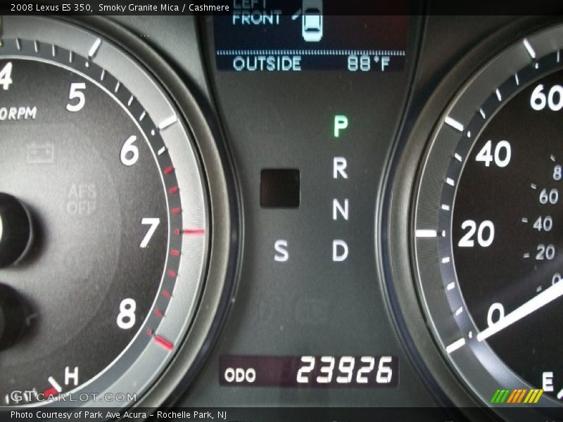 Smoky Granite Mica / Cashmere 2008 Lexus ES 350