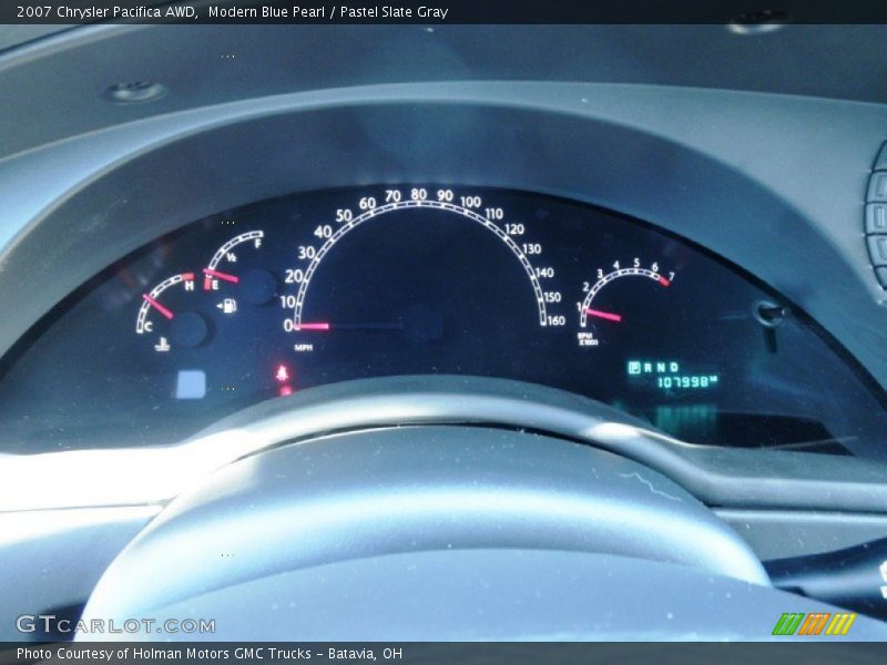 Modern Blue Pearl / Pastel Slate Gray 2007 Chrysler Pacifica AWD
