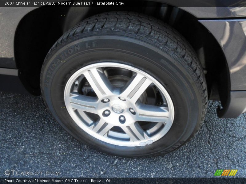 Modern Blue Pearl / Pastel Slate Gray 2007 Chrysler Pacifica AWD