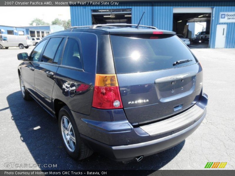 Modern Blue Pearl / Pastel Slate Gray 2007 Chrysler Pacifica AWD