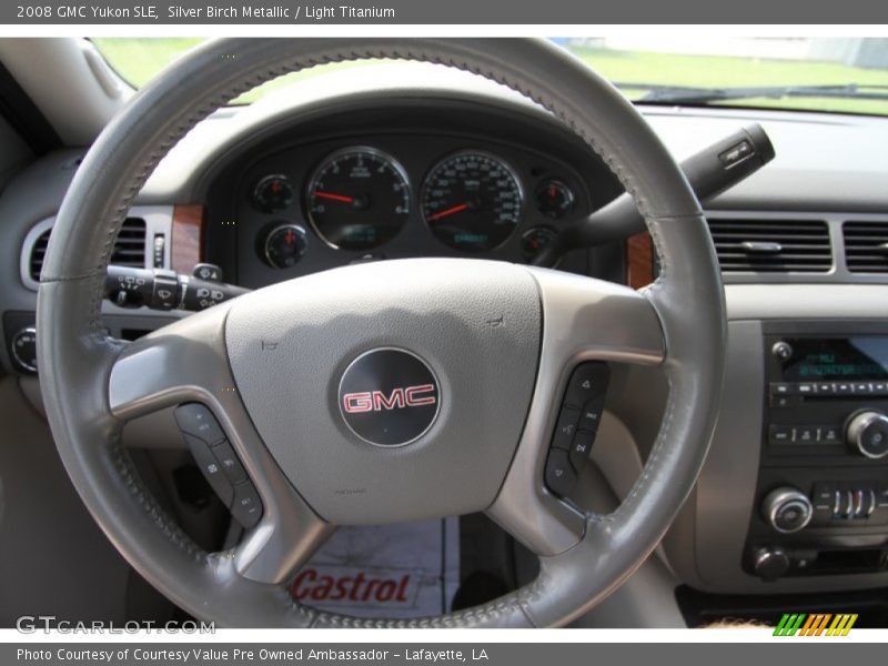Silver Birch Metallic / Light Titanium 2008 GMC Yukon SLE