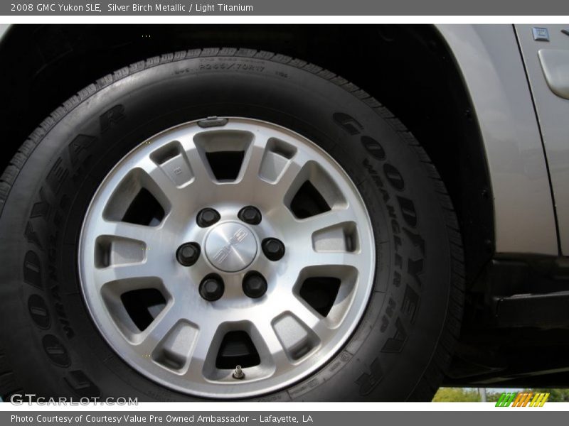 Silver Birch Metallic / Light Titanium 2008 GMC Yukon SLE