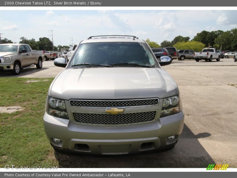 Silver Birch Metallic / Ebony 2009 Chevrolet Tahoe LTZ