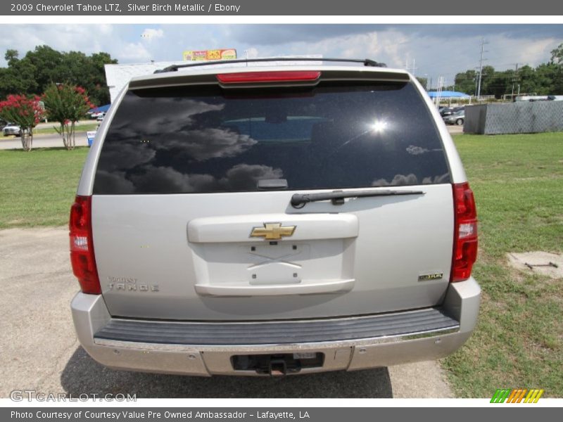Silver Birch Metallic / Ebony 2009 Chevrolet Tahoe LTZ