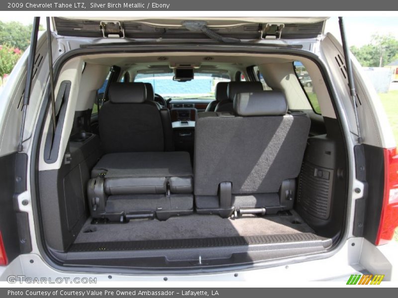 Silver Birch Metallic / Ebony 2009 Chevrolet Tahoe LTZ