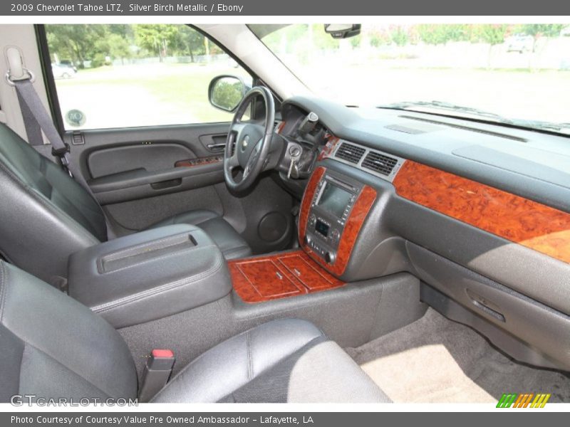 Silver Birch Metallic / Ebony 2009 Chevrolet Tahoe LTZ