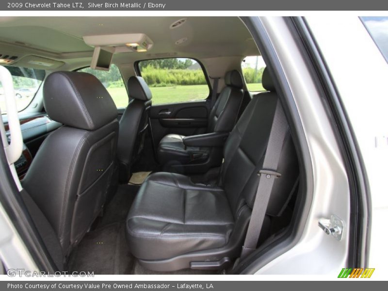 Silver Birch Metallic / Ebony 2009 Chevrolet Tahoe LTZ