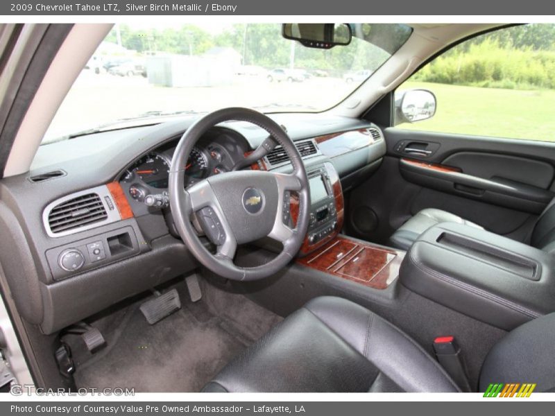 Ebony Interior - 2009 Tahoe LTZ 