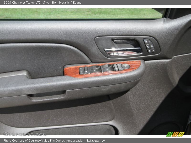 Silver Birch Metallic / Ebony 2009 Chevrolet Tahoe LTZ