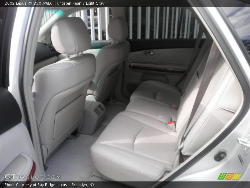Tungsten Pearl / Light Gray 2009 Lexus RX 350 AWD