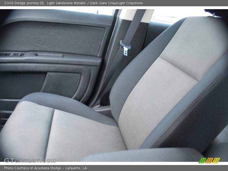 Light Sandstone Metallic / Dark Slate Gray/Light Graystone 2009 Dodge Journey SE