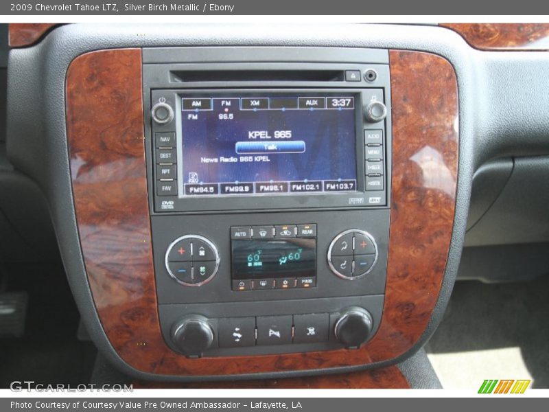 Silver Birch Metallic / Ebony 2009 Chevrolet Tahoe LTZ