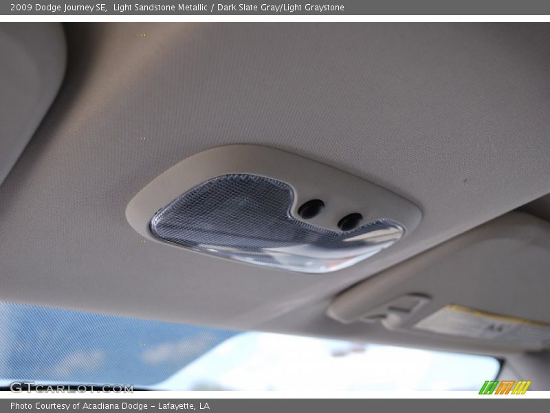 Light Sandstone Metallic / Dark Slate Gray/Light Graystone 2009 Dodge Journey SE