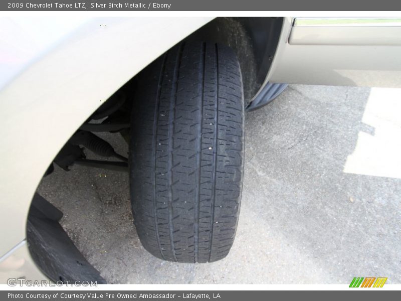 Silver Birch Metallic / Ebony 2009 Chevrolet Tahoe LTZ