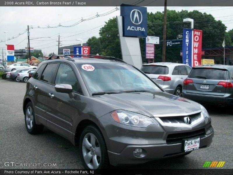 Carbon Bronze Pearl / Taupe 2008 Acura RDX