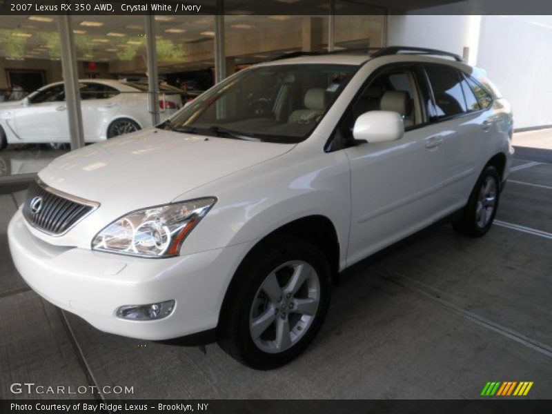 Crystal White / Ivory 2007 Lexus RX 350 AWD