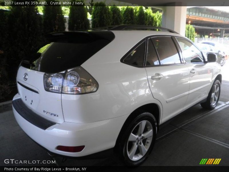 Crystal White / Ivory 2007 Lexus RX 350 AWD