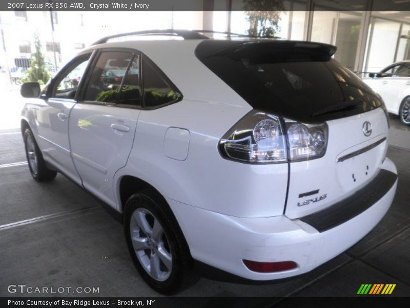 Crystal White / Ivory 2007 Lexus RX 350 AWD