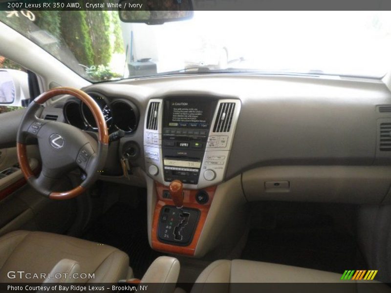 Crystal White / Ivory 2007 Lexus RX 350 AWD