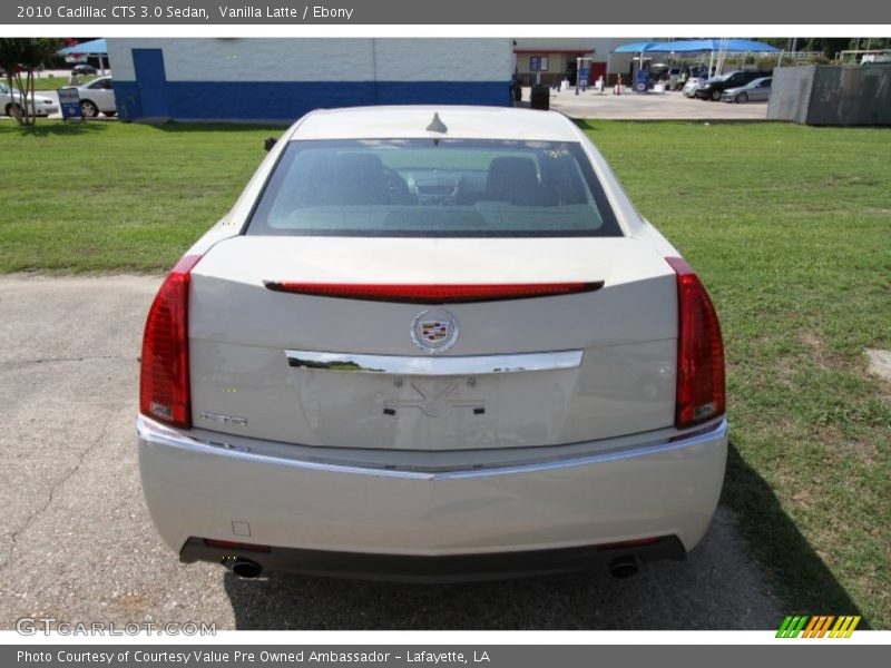 Vanilla Latte / Ebony 2010 Cadillac CTS 3.0 Sedan