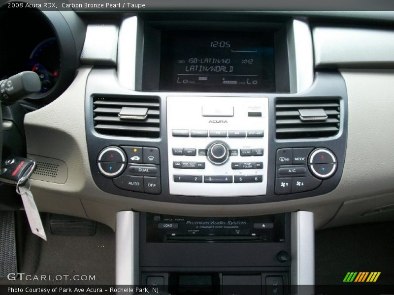Carbon Bronze Pearl / Taupe 2008 Acura RDX