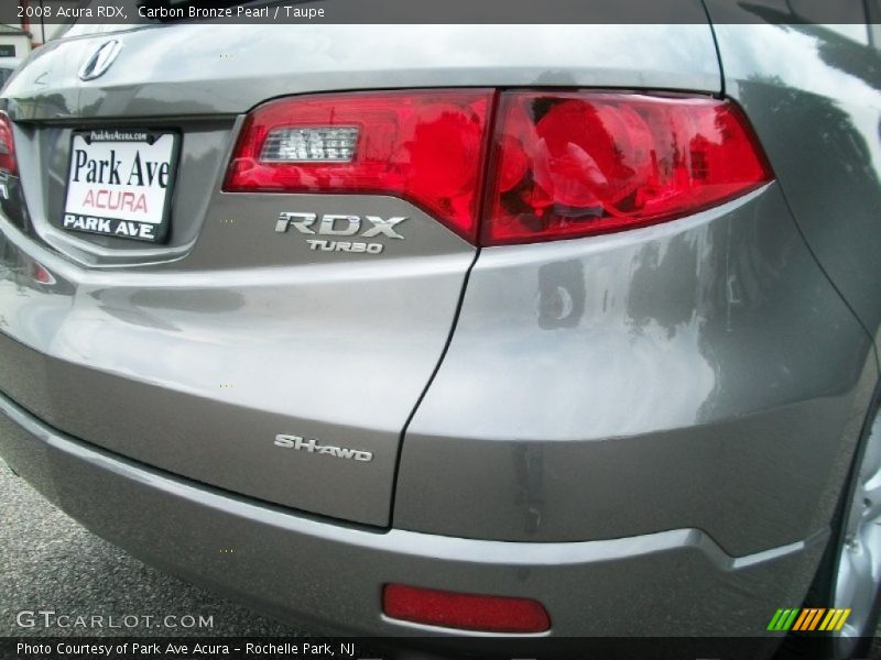 Carbon Bronze Pearl / Taupe 2008 Acura RDX