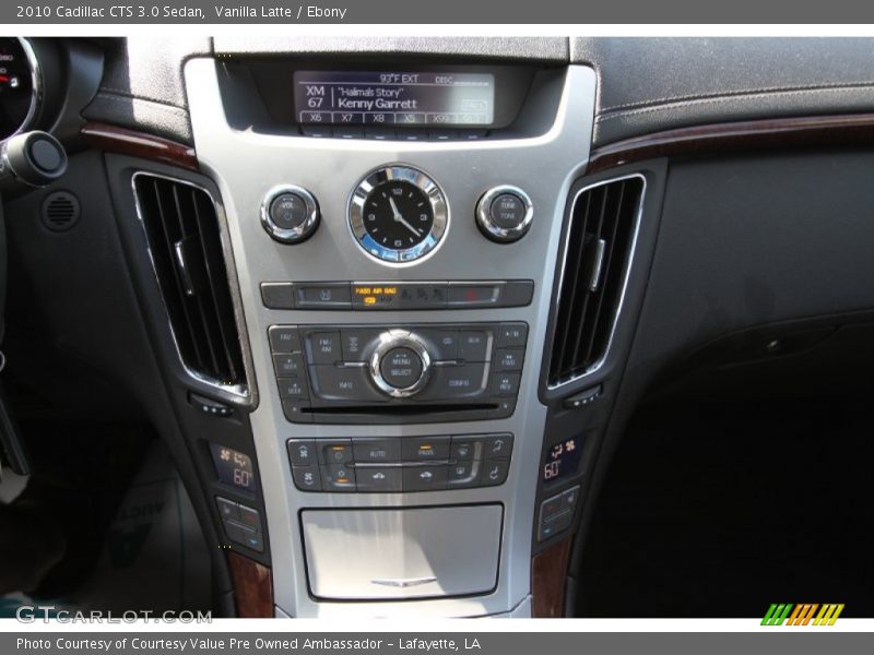 Vanilla Latte / Ebony 2010 Cadillac CTS 3.0 Sedan