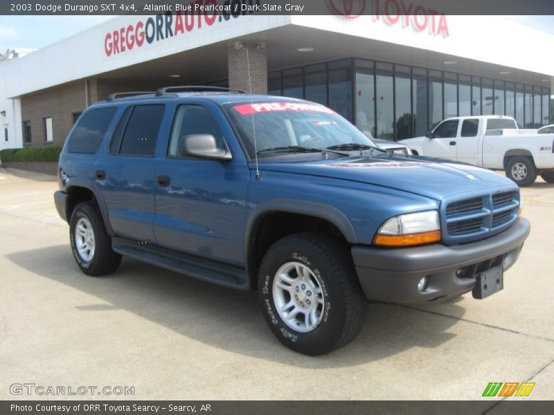 Atlantic Blue Pearlcoat / Dark Slate Gray 2003 Dodge Durango SXT 4x4