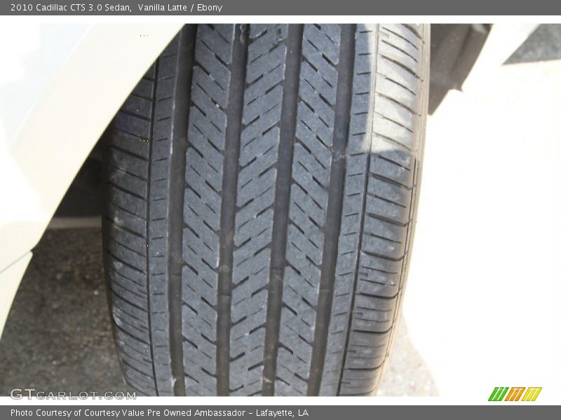 Vanilla Latte / Ebony 2010 Cadillac CTS 3.0 Sedan