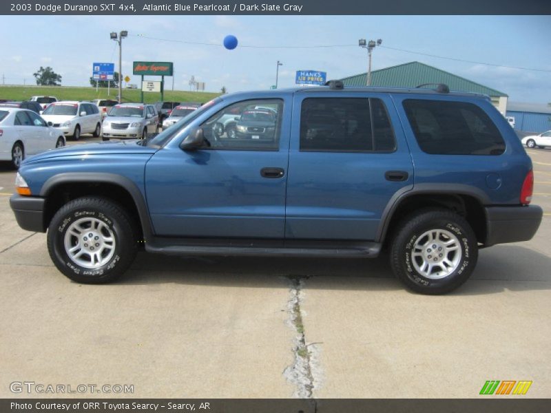 Atlantic Blue Pearlcoat / Dark Slate Gray 2003 Dodge Durango SXT 4x4