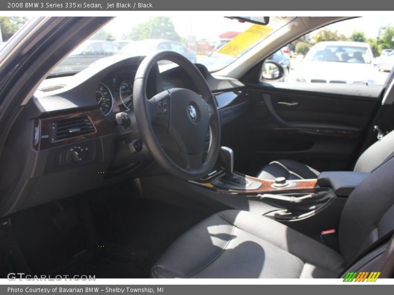 Jet Black / Black 2008 BMW 3 Series 335xi Sedan
