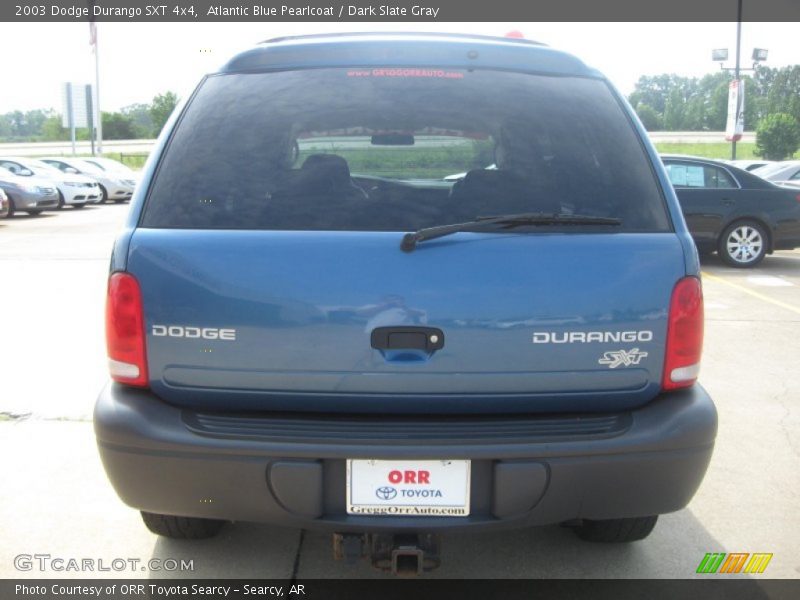 Atlantic Blue Pearlcoat / Dark Slate Gray 2003 Dodge Durango SXT 4x4