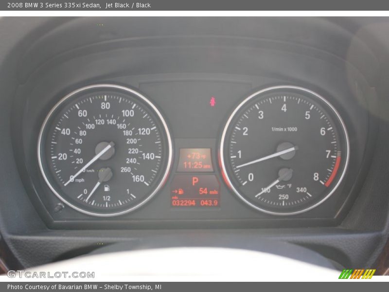 Jet Black / Black 2008 BMW 3 Series 335xi Sedan