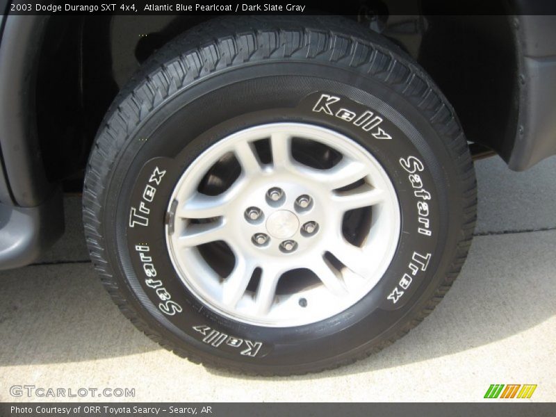 Atlantic Blue Pearlcoat / Dark Slate Gray 2003 Dodge Durango SXT 4x4