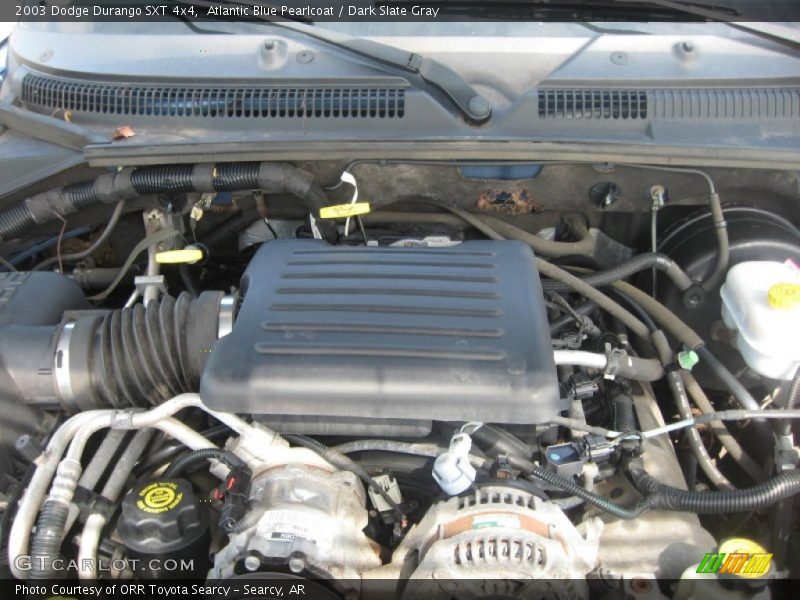 Atlantic Blue Pearlcoat / Dark Slate Gray 2003 Dodge Durango SXT 4x4