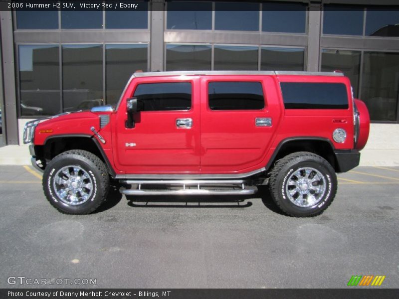 Victory Red / Ebony 2006 Hummer H2 SUV