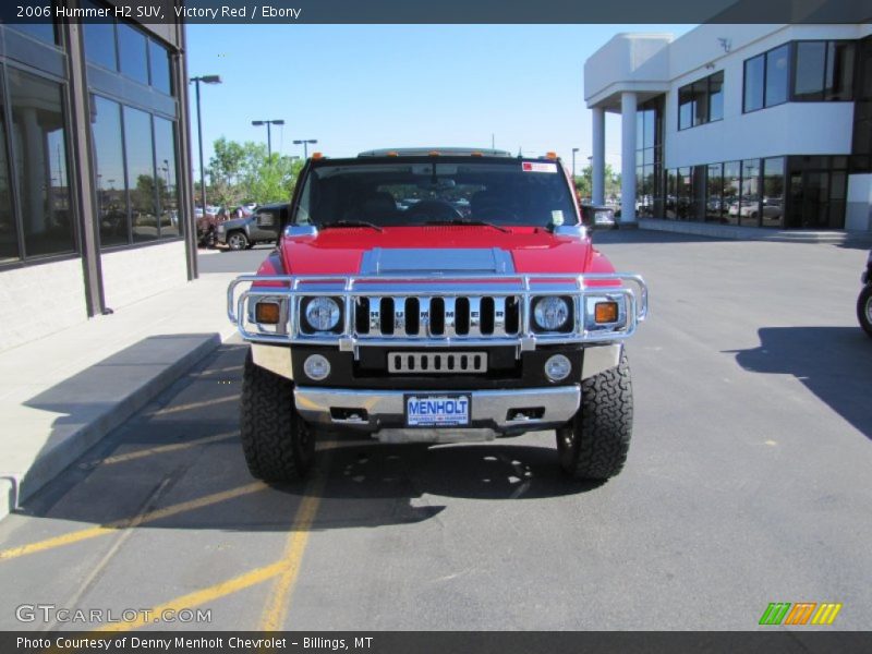 Victory Red / Ebony 2006 Hummer H2 SUV