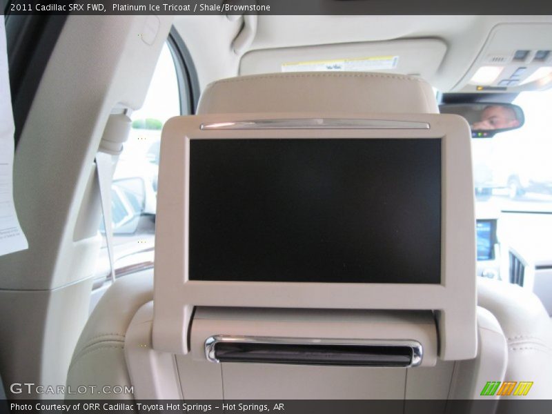 Platinum Ice Tricoat / Shale/Brownstone 2011 Cadillac SRX FWD