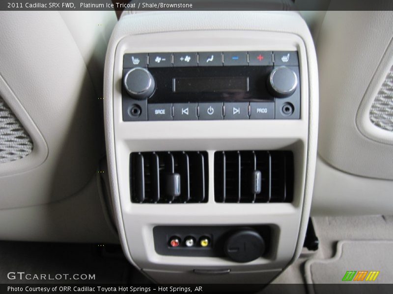 Platinum Ice Tricoat / Shale/Brownstone 2011 Cadillac SRX FWD