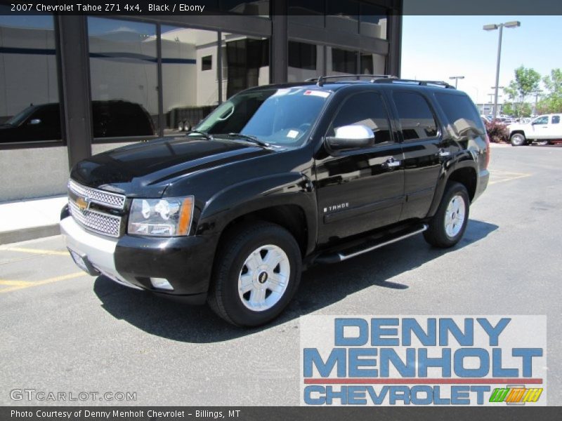 Black / Ebony 2007 Chevrolet Tahoe Z71 4x4