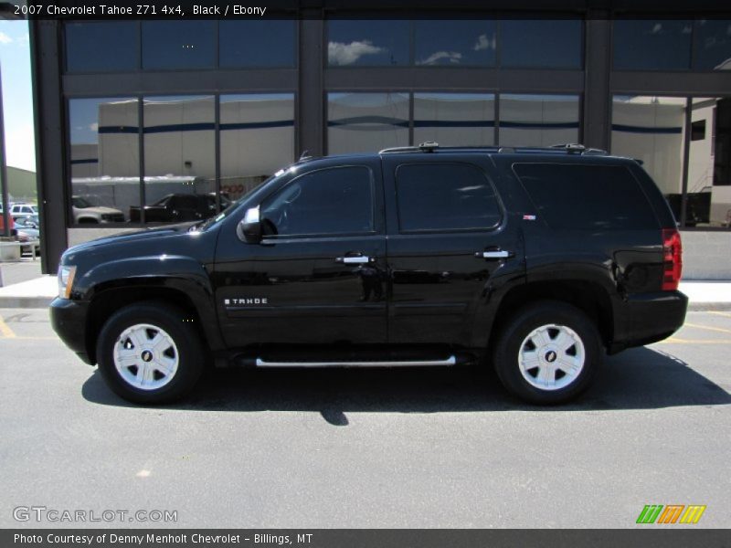 Black / Ebony 2007 Chevrolet Tahoe Z71 4x4